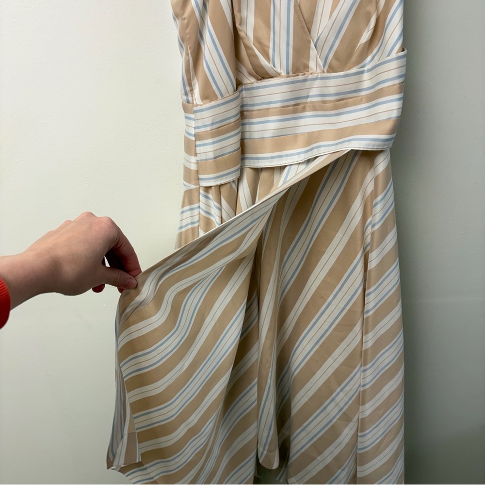 Maeve Anthropologie‎ Asymmetrical Wrap Dress Size 2 - Picture 5 of 10